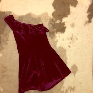 Very J one shoulder romper